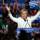 Democratic presidential candidate Hillary Clinton speaks at a rally during a campaign event on Super Tuesday in Miami on March 1, 2016.
RHONA WISE/AFP/Getty Images